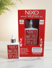 Royal Gold 100% Organic Hair Oil – Nixo Official